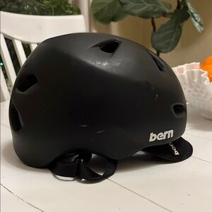 Bern Black Bike Helmet